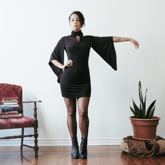 Vintage Little Black Dress - Picture 2 of 5